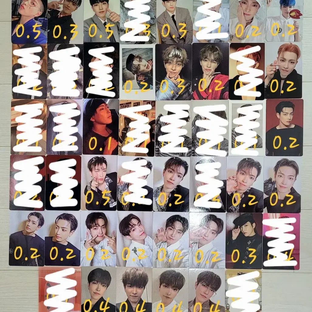 Ateez Anchor, Encore cruise photocard on Bunjang Global Site.