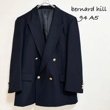 새상품급 bernard hill 네이비 골드 버튼 더블 자켓 94 A5