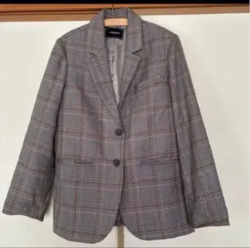 MAGPIE ROBIN 체크 무늬 테일러드 자켓