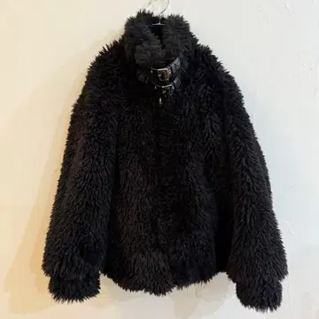 GRL 스탠드넥 시보리 자켓 블랙