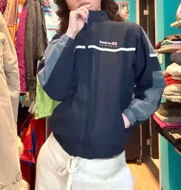 리복 클래식 나일론 자켓 저지 윈드브레이커