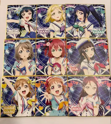 러브 라이브 색지 파랑 점퍼