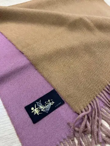 아름다운 캐시미어 대형 스톨 리버서블