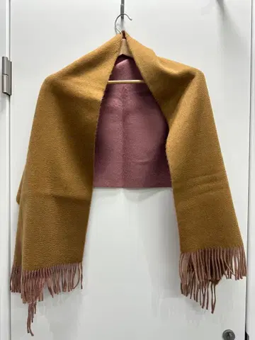 아름다운 캐시미어 대형 스톨 리버서블