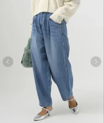 [택 포함 새상품] BAYFLOW 커브 청바지 23SS 색스 블루 M