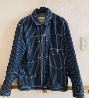 워배시 데님 자켓