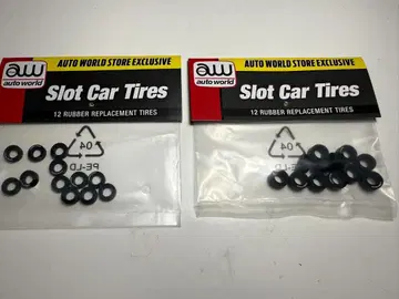 오토 월드 한정판 X-Tractions 정품 타이어 HO 슬롯카