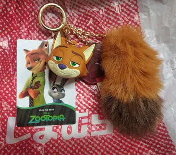 시마무라 주토피아2 닉 와일드 입체 참 키링 새상품