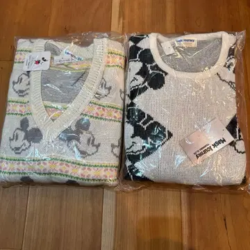 미키 Yoshimura제 니트 새상품 2개 세트