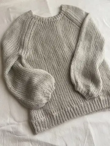 [ Whim Gazette ] 모헤어 니트 스웨터 긴팔