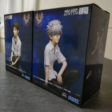 에반게리온 신극장판 신지와 카오루 세트 피규어