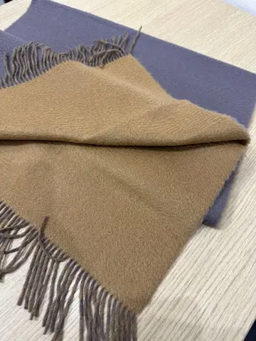 캐시미어 대형 스톨 머플러 리버서블