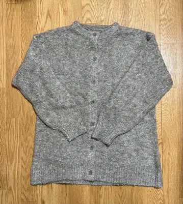 미착용 coca 코카 복슬복슬 가디건 니트 오버 사이즈 L