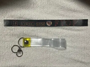 B'z FYOP 2025 은색 테이프 1 로고 분과 키링 덤 포함