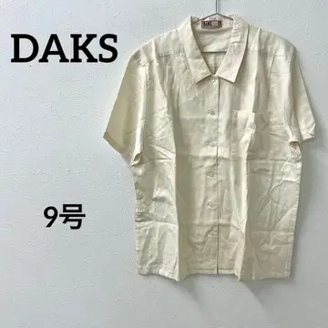 DAKS 닥스 반팔 셔츠 베이지 9호 여성용