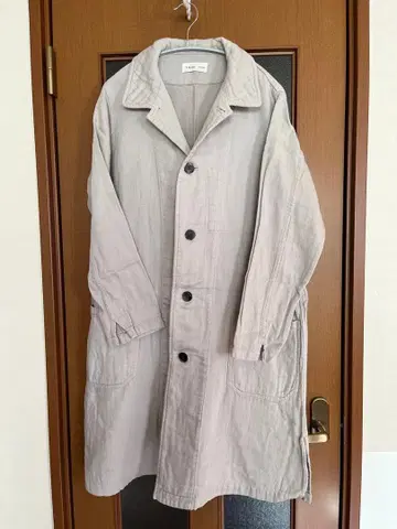 플랜테이션 1 mile 베이지 롱 코트