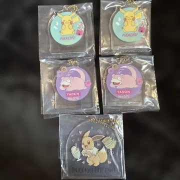 아크릴 키링 5개 세트