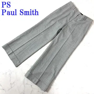 폴스미스 슬랙스 팬츠 연그레이 더블 울 40 C5042