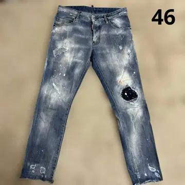 DSQUARED2 데미지 데님 46인치