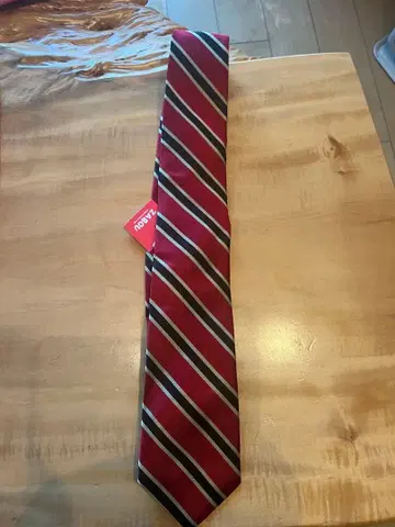Bentley 빨검 스트라이프 넥타이