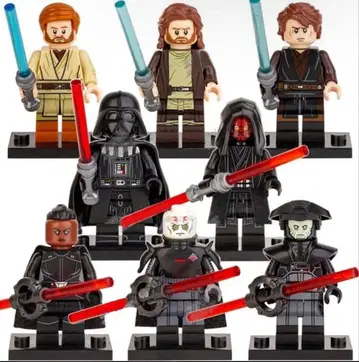 새상품 LEGO 레고 호환 스타 워즈 4 8체 미니 피규어 인형 세트