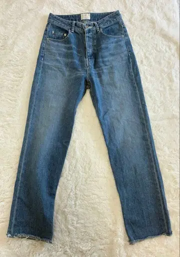 그레이스 클래스 하이웨스트 라이트 블루 데님 38