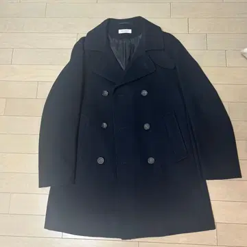 BEAUTY&YOUTH 네이비 피 코트 M 사이즈