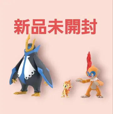 포켓몬 스케일 월드 신오지방 파이숭이 & 초염몽 엠페르트