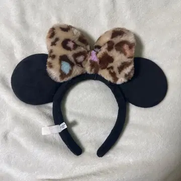 디즈니 레오파드 무늬 머리띠