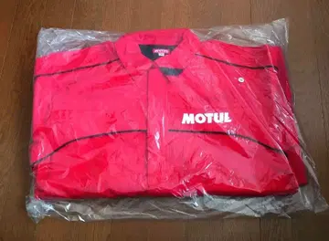미사용 새상품 MOTUL 레드 작업복 M 사이즈