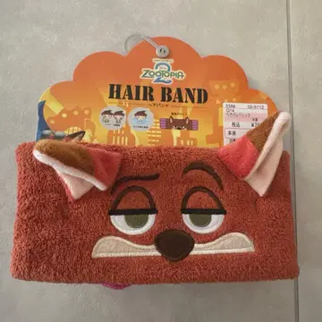 [ 미사용 새상품 ] 주토피아 2 주토피아 시마무라 닉 헤어밴드 완판템