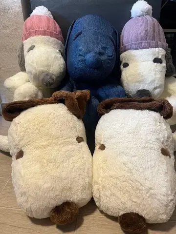 스누피 5체 묶음 판매