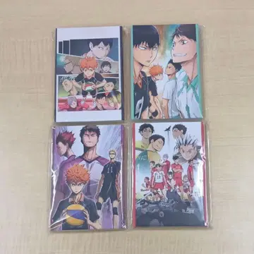 하이큐!! Happy 복권 G상 엽서북 4종