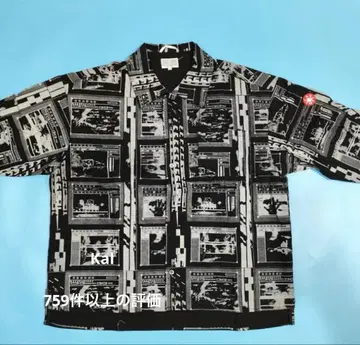 C.E CAV EMPT FRAME PRINTED SHIRT JACKET