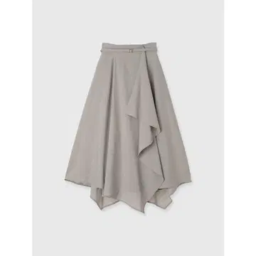 anuans 울 블렌드 이레헴 스커트