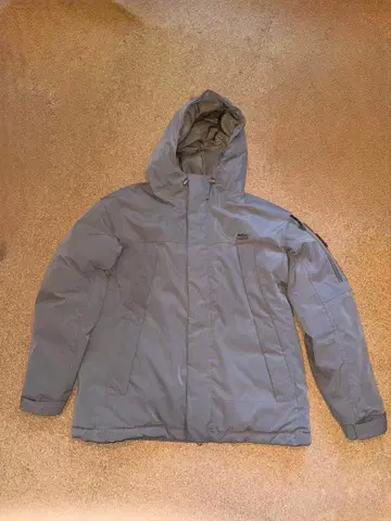 아부 가르시아 그레이 다운 자켓 L 사이즈