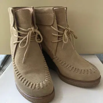 웨지솔 부츠 nano universe 사이즈 37 / 베이지