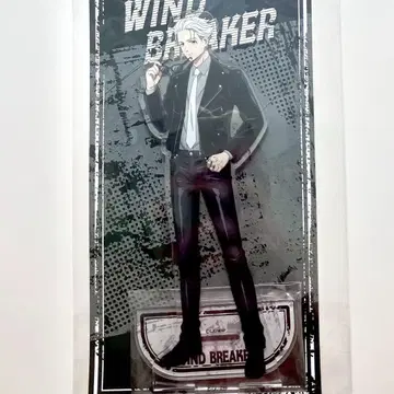 우메미야 잇치 아크릴 스탠드 락가죽 WINDBREAKER