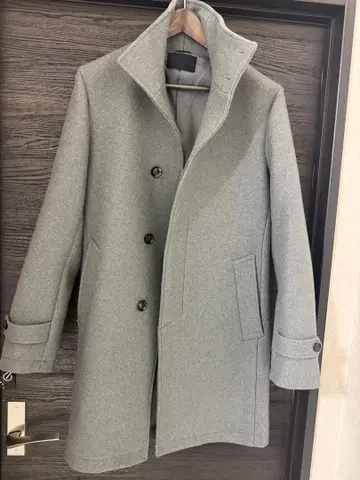 junhashimoto 스탠드 카라 코트