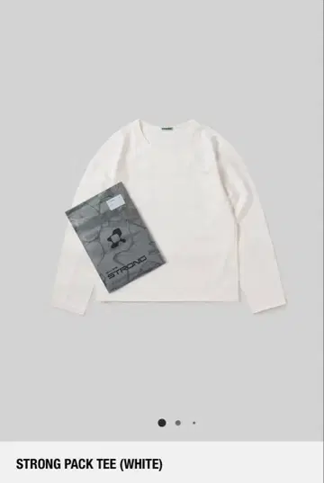 ours STRONG Pack T 화이트 S