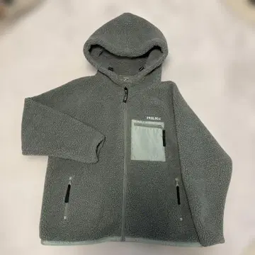 MILKFED 플리스 자켓 후드 부착