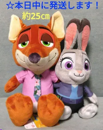 [ 주토피아2 페어 봉제 인형 [ 닉 주디 ] ]