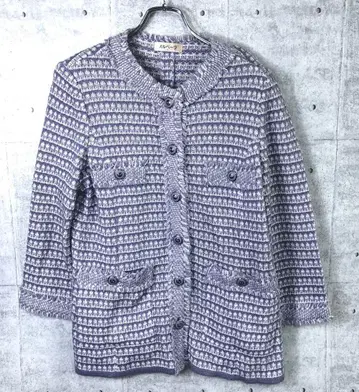 올 베이직 레트로 모드 버블리 90s 구제 의류 트위드 자켓