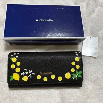 [ 미사용 새상품 ] 앤드슈에트 장지갑 레몬