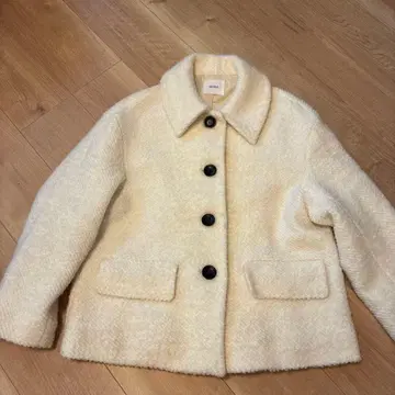 OHGA 아이보리 코트