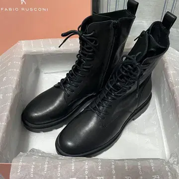 FABIO RUSCONI 레이스업 부츠