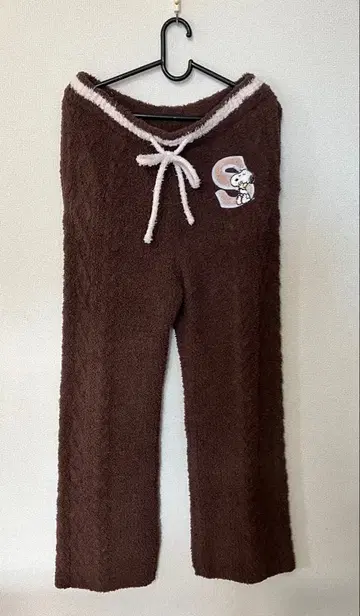 PEANUTS 브라운 룸웨어 M-L 24-75101