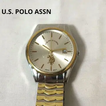 미사용 U.S. POLO ASSN 손목시계 쿼츠 남성용 밴딩