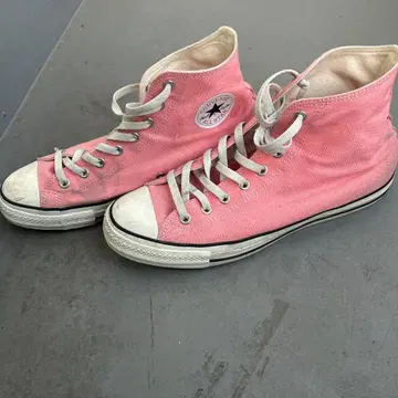 CONVERSE ALL STAR 핑크 하이컷 스니커즈