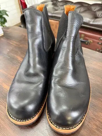 호킨스 가죽 사이드 고어 부츠 블랙 사이즈 27.5cm